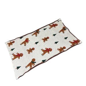 Christian Siriano Gingerbread Man Dish Towel 100% Cotton Winter Holiday Kitchen